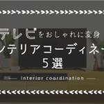 テレビもおしゃれ家具に大変身！壁面収納を使ったインテリアコーディネート5選