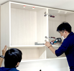 耐震性能のある家具のイメージ